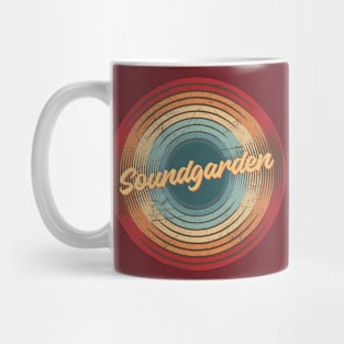 soundgarden vintage circle Mug